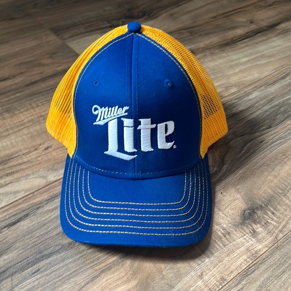 Miller Lite Cap Adjustable - Picture 1 of 3